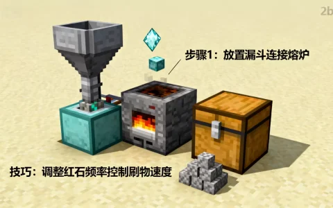 基岩版我的世界2b2t服务器如何刷物，有什么技巧？