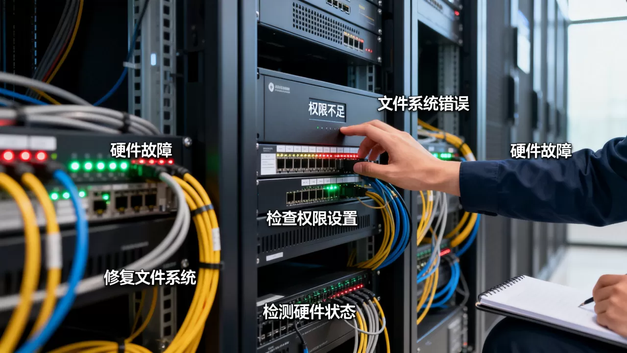 服务器禁止写入怎么办？，常见原因及解决方法