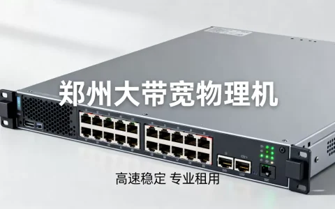 郑州大带宽物理机租用推荐啥，大带宽物理机租用哪家强？