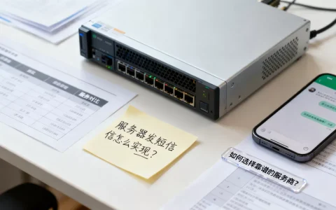 服务器发短信怎么实现？，如何选择靠谱的服务商？