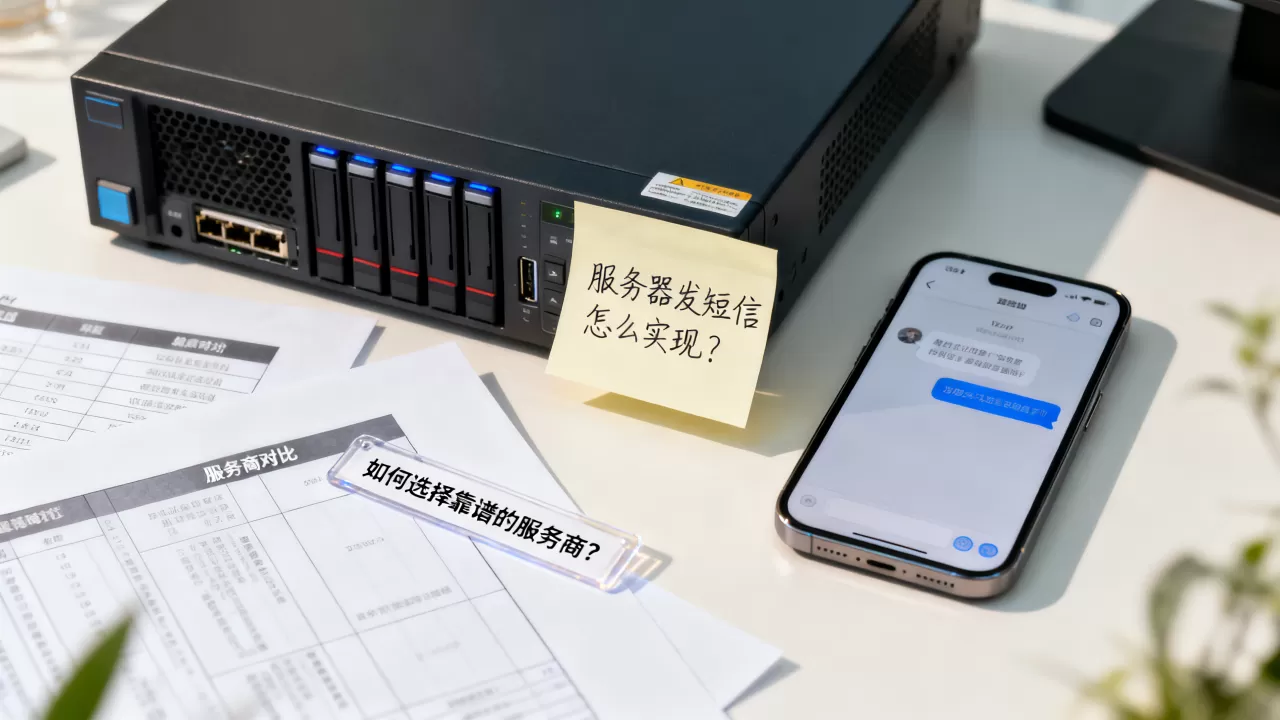 服务器发短信怎么实现？，如何选择靠谱的服务商？
