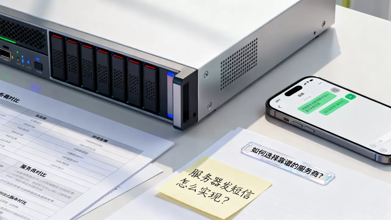 服务器发短信怎么实现？，如何选择靠谱的服务商？