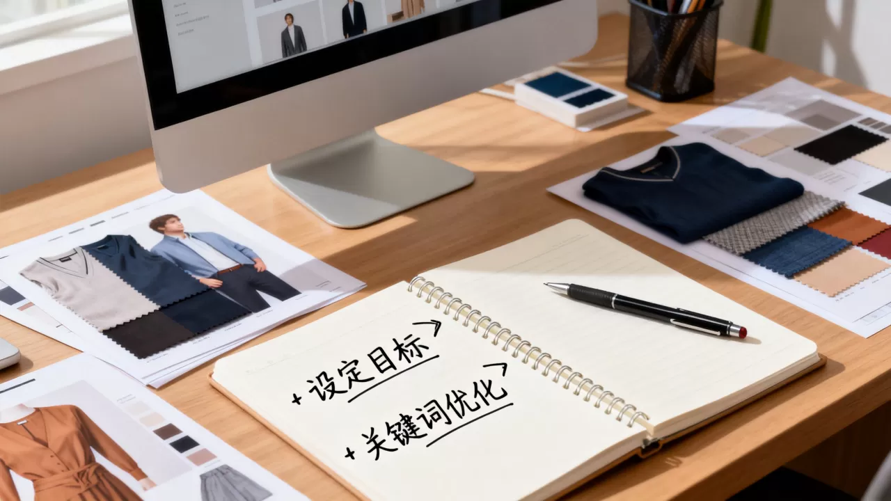 如何设定服装网站目标，服装网站如何提升搜索排名？