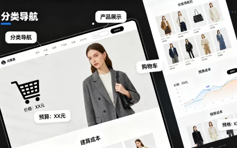 服装网站模块方案怎么做？，服装网站建设需要多少钱？