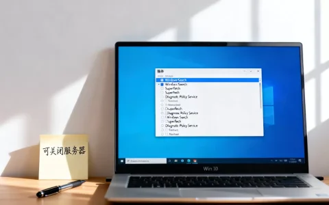 Win10中有哪些可关闭的服务器？，怎么关闭