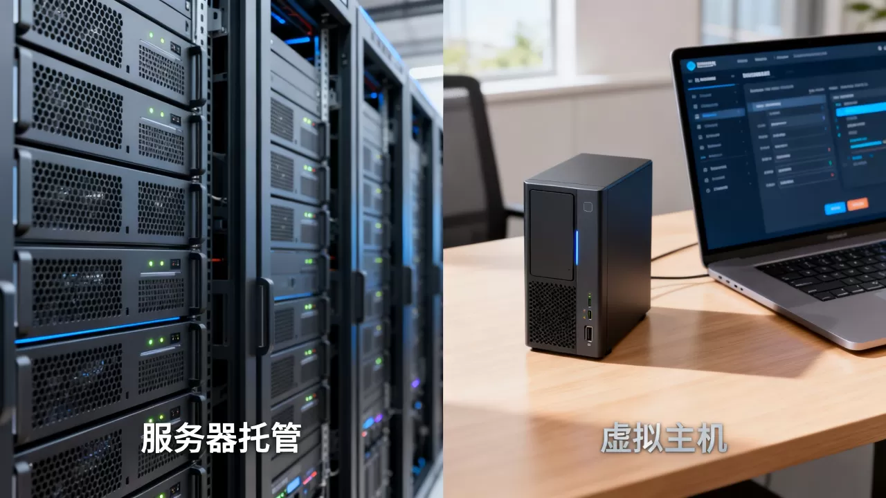 服务器托管与虚拟主机有何区别?,哪个好? 服务器托管与虚拟主机有何区别?,哪个好?