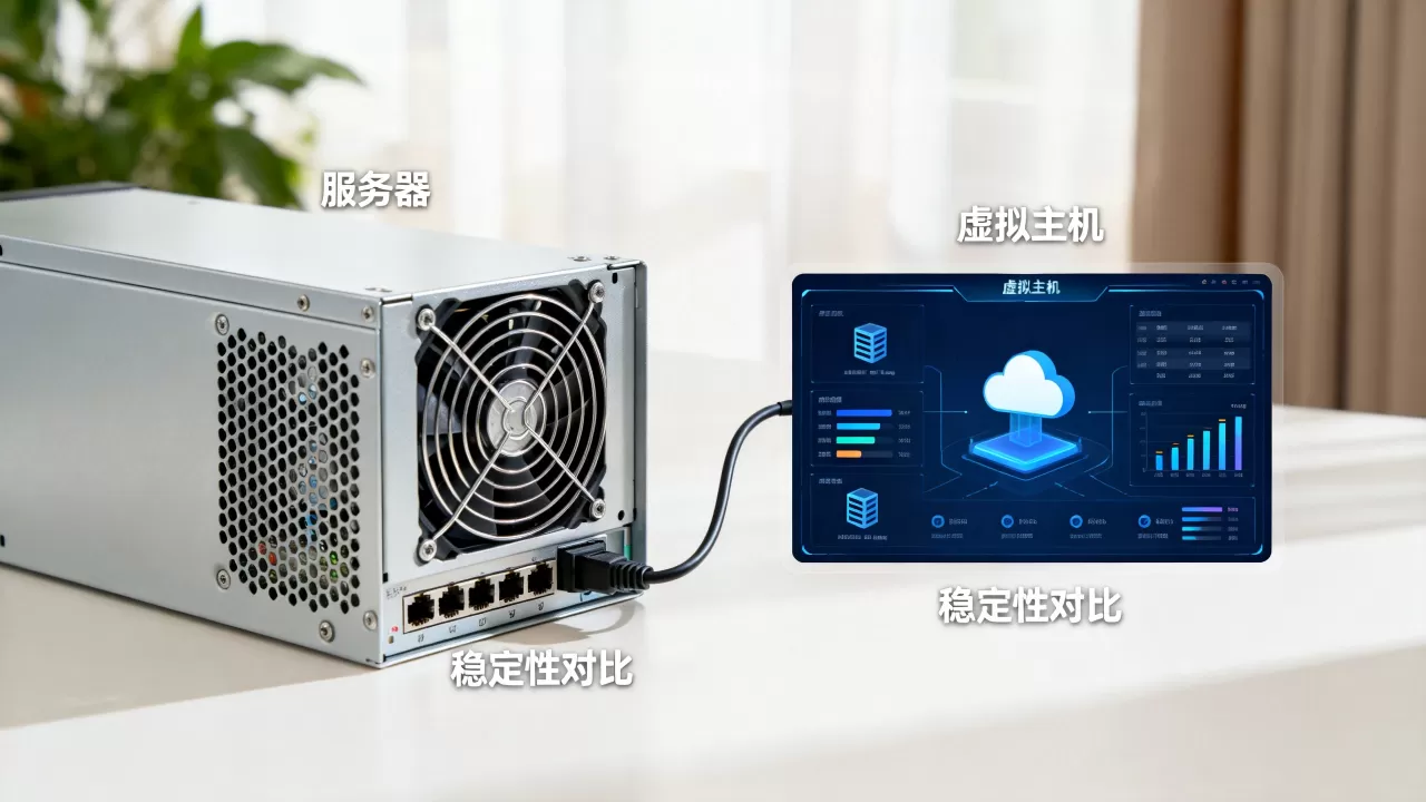 服务器和虚拟主机到底如何选择,哪个更稳定 服务器和虚拟主机到底如何选择,哪个更稳定