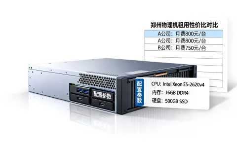 郑州物理机租用哪家性价比最高，怎么选择？