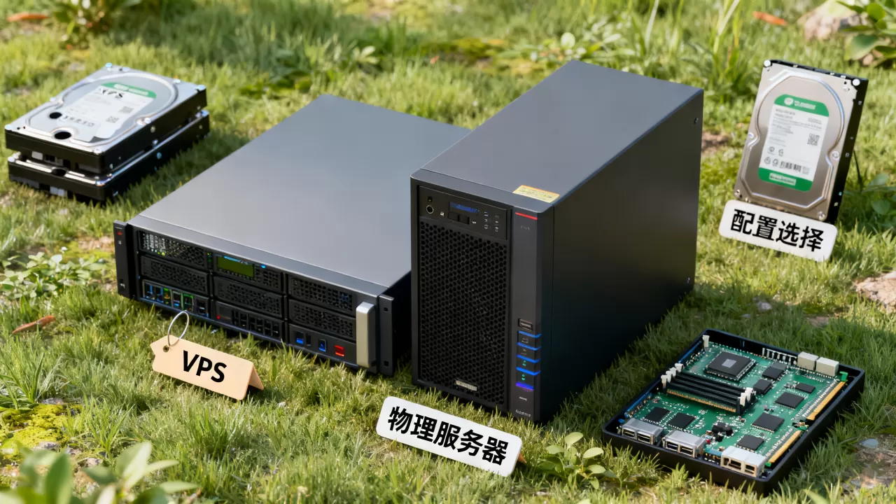 服务器虚拟化VPS和物理服务器有什么区别，怎么选择配置