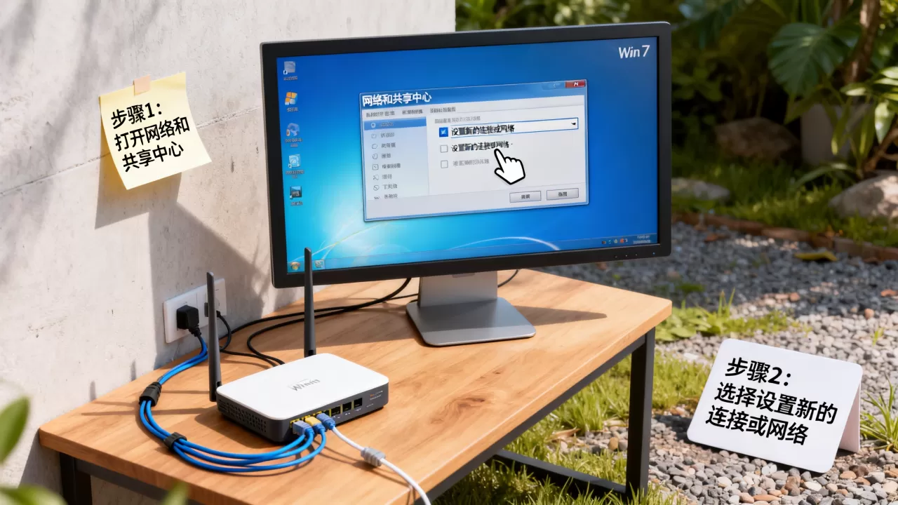 win7怎么设置新无线网络连接服务器,详细步骤是什么? win7怎么设置新无线网络连接服务器,详细步骤是什么?