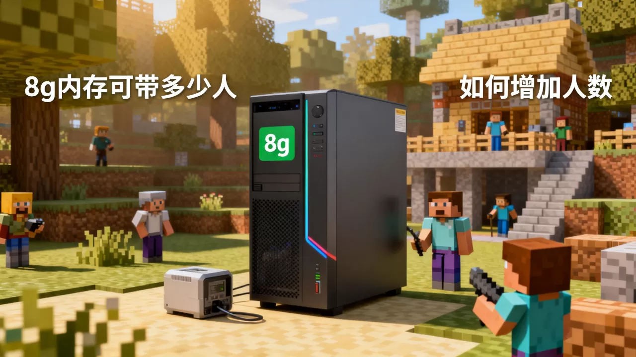 我的世界服务器8g内存可以带多少人?,怎么增加人数 我的世界服务器8g内存可以带多少人?,怎么增加人数