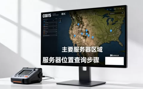 你知道cod15的服务器在哪些地方吗，怎么查服务器位置