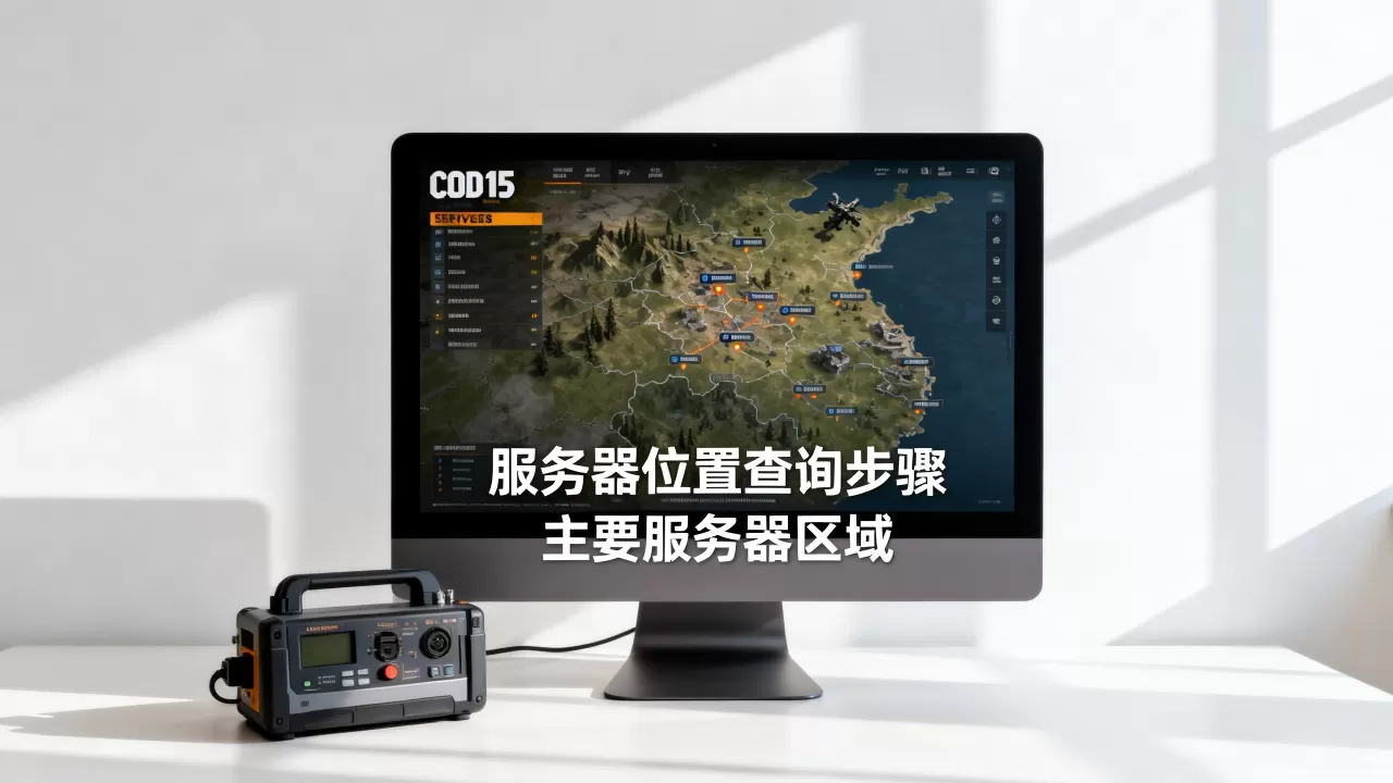 你知道cod15的服务器在哪些地方吗，怎么查服务器位置