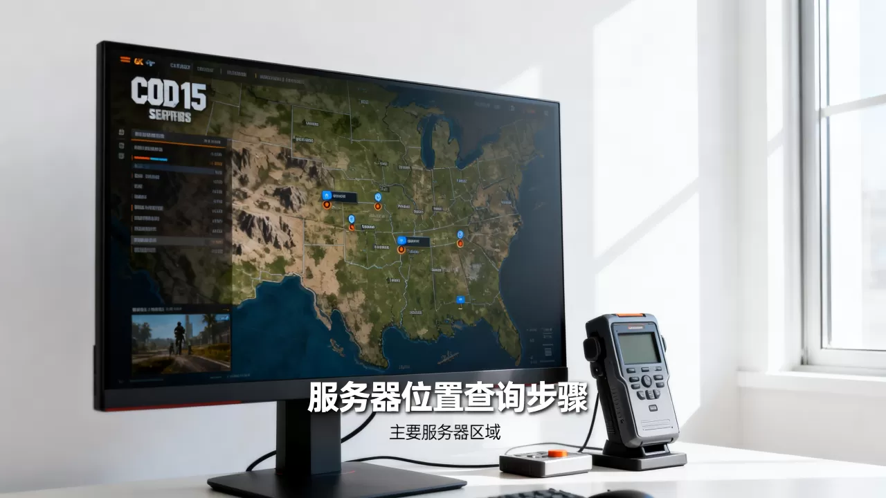 你知道cod15的服务器在哪些地方吗，怎么查服务器位置