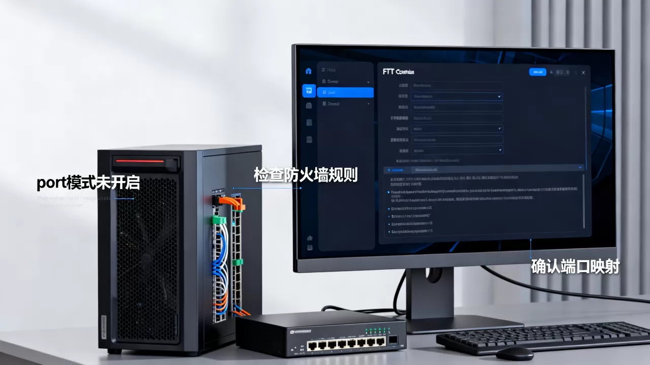 为什么ftp服务器没开启port模式,如何解决 为什么ftp服务器没开启port模式,如何解决