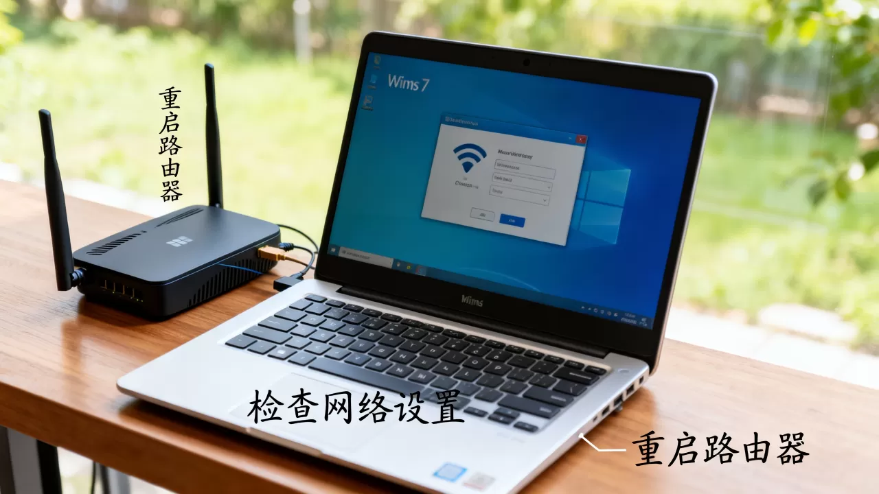 Win7怎么不能连接无线网络服务器，是什么原因