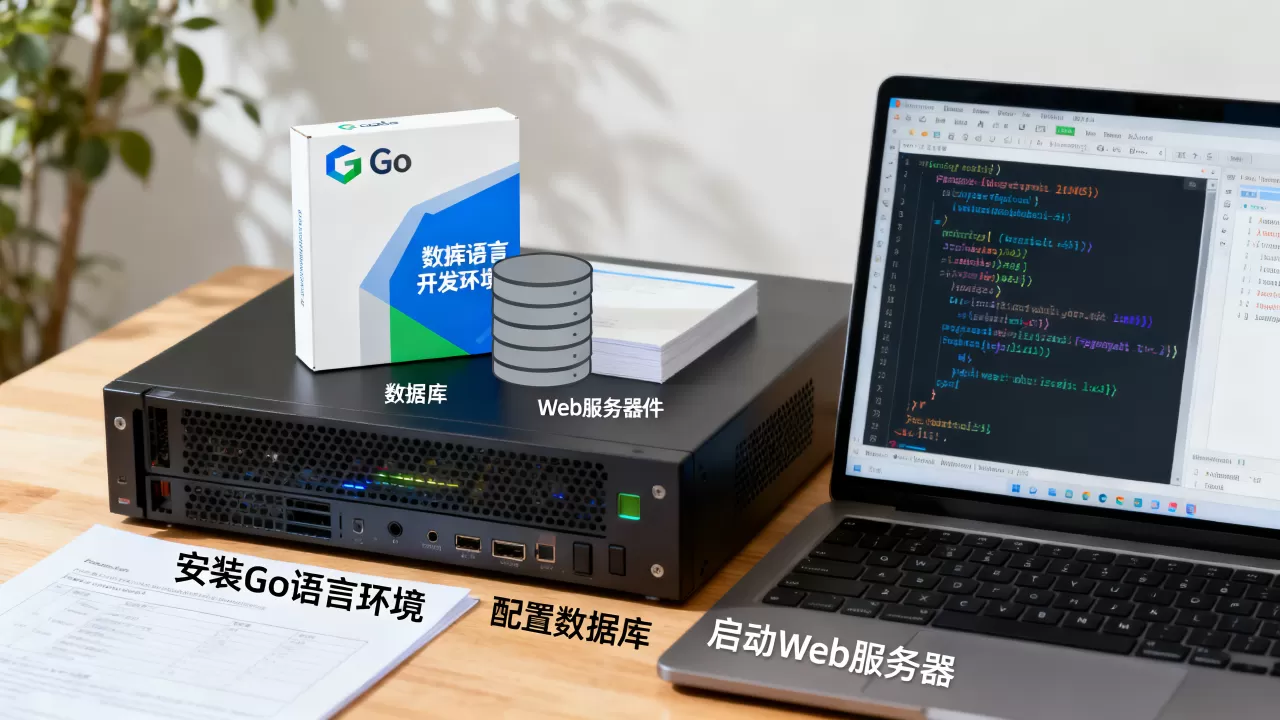 Go网站开发服务器上需要安装哪些软件，环境配置步骤是什么