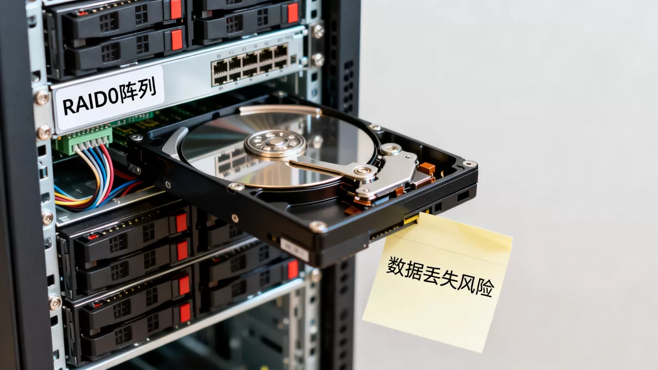 服务器RAID0后拔出一块硬盘会怎样？，数据还能恢复吗？