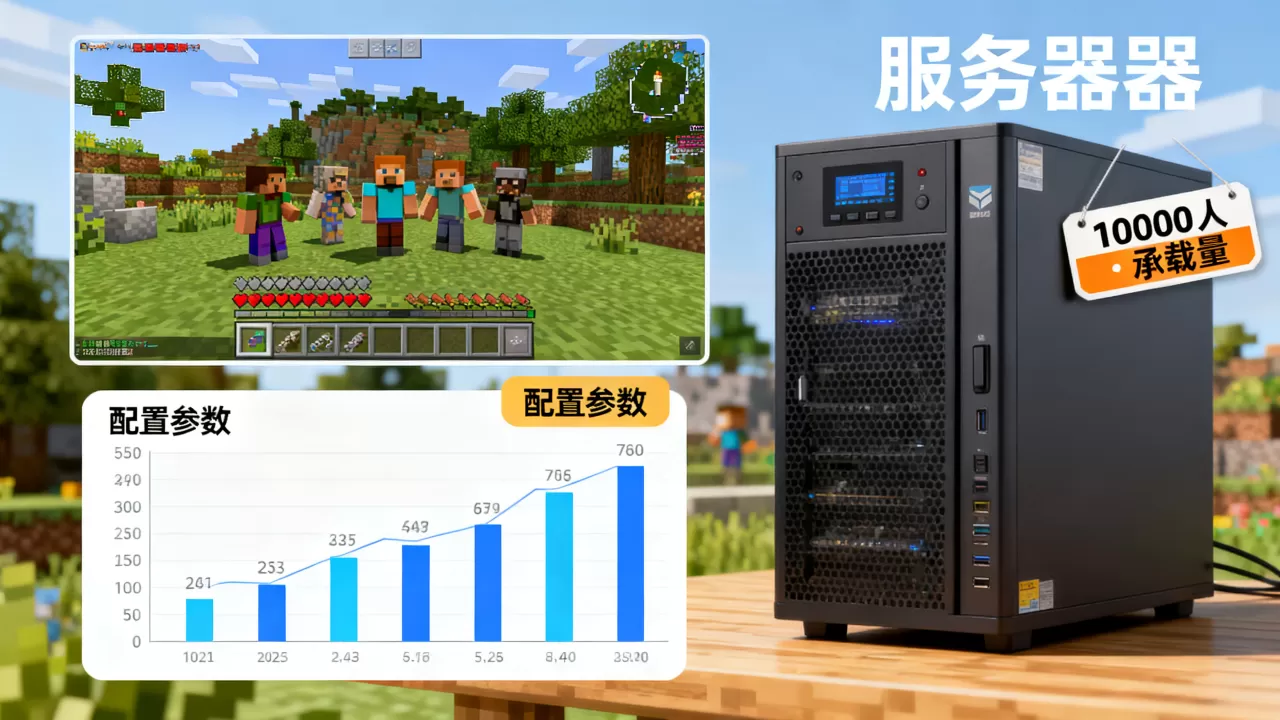 1w服务器推荐能承载多少我的世界玩家?,怎么选? 1w服务器推荐能承载多少我的世界玩家?,怎么选?