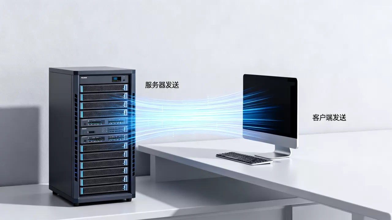 服务器发送和客户端发送哪个效果更好，有什么区别