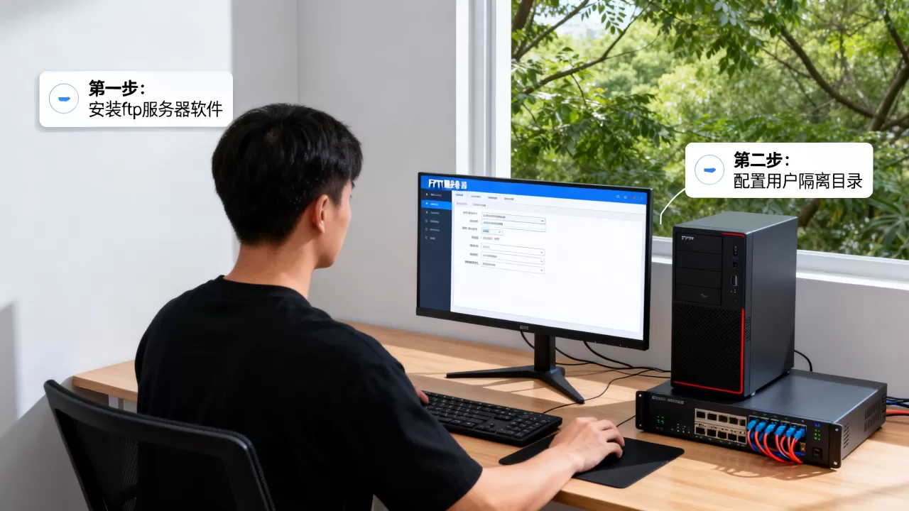 如何建立ftp服务器隔离用户?,具体步骤是什么? 如何建立ftp服务器隔离用户?,具体步骤是什么?