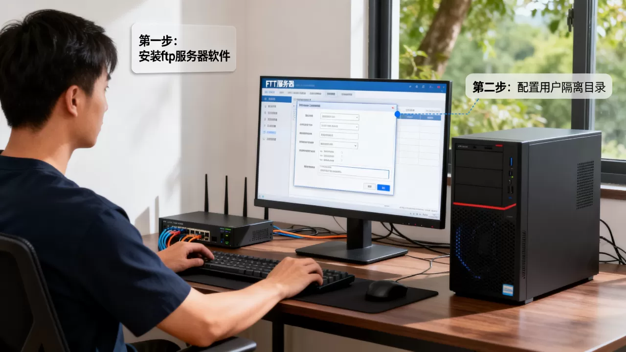 如何建立ftp服务器隔离用户?,具体步骤是什么? 如何建立ftp服务器隔离用户?,具体步骤是什么?