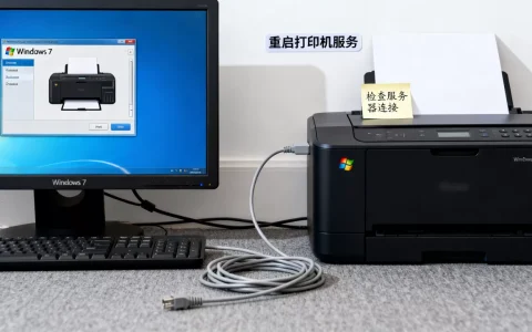 win7打印机服务器不可用怎么办？，无法连接打印机？