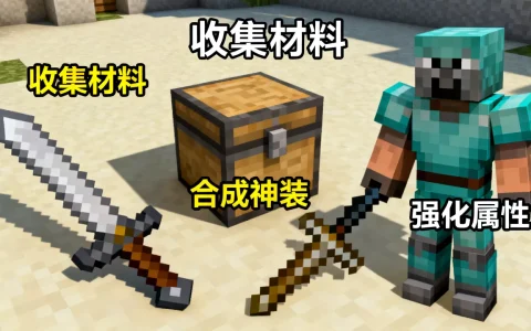 我的世界服务器2b2t神装怎么弄，怎么快速获得神装