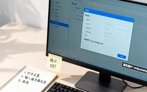 发送邮件的服务器IP和端口是什么，怎么设置？