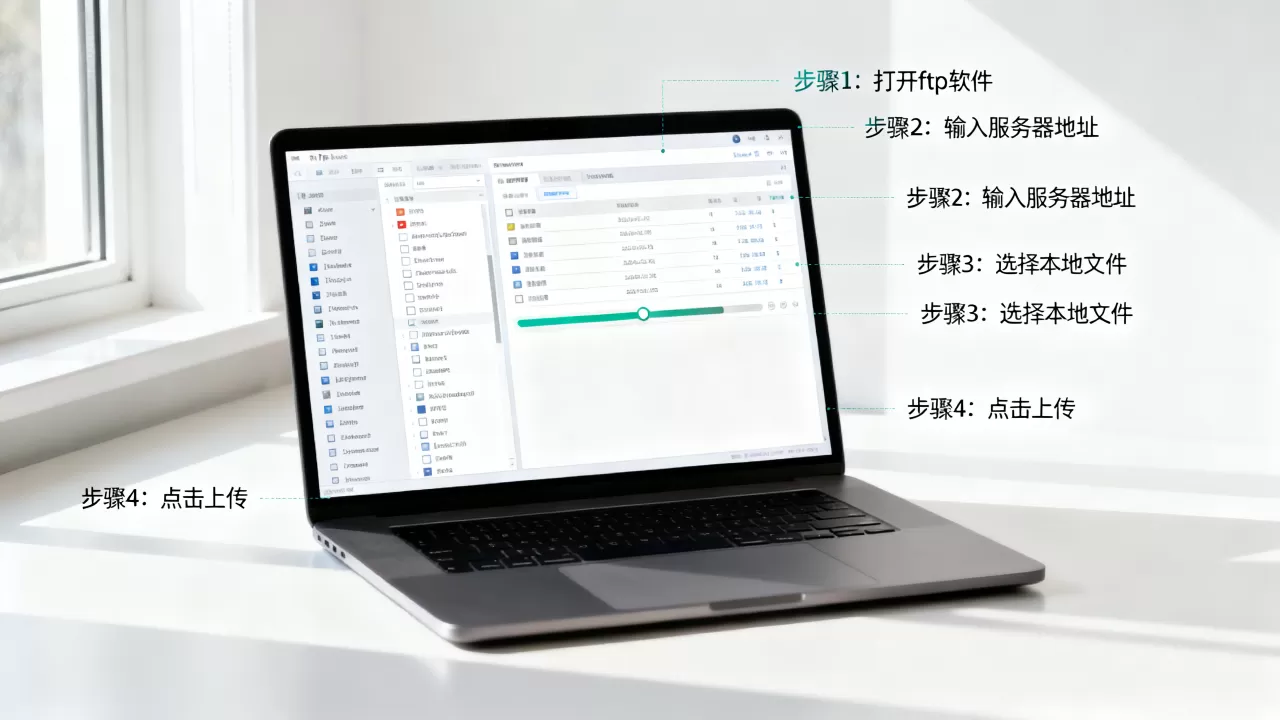 ftp上传网站教程怎么做?,操作步骤有哪些 ftp上传网站教程怎么做?,操作步骤有哪些