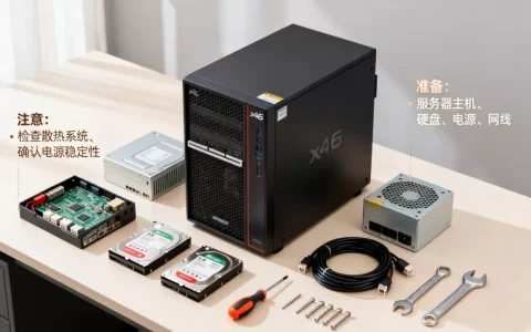 跑x86服务器需要准备什么，需要注意什么