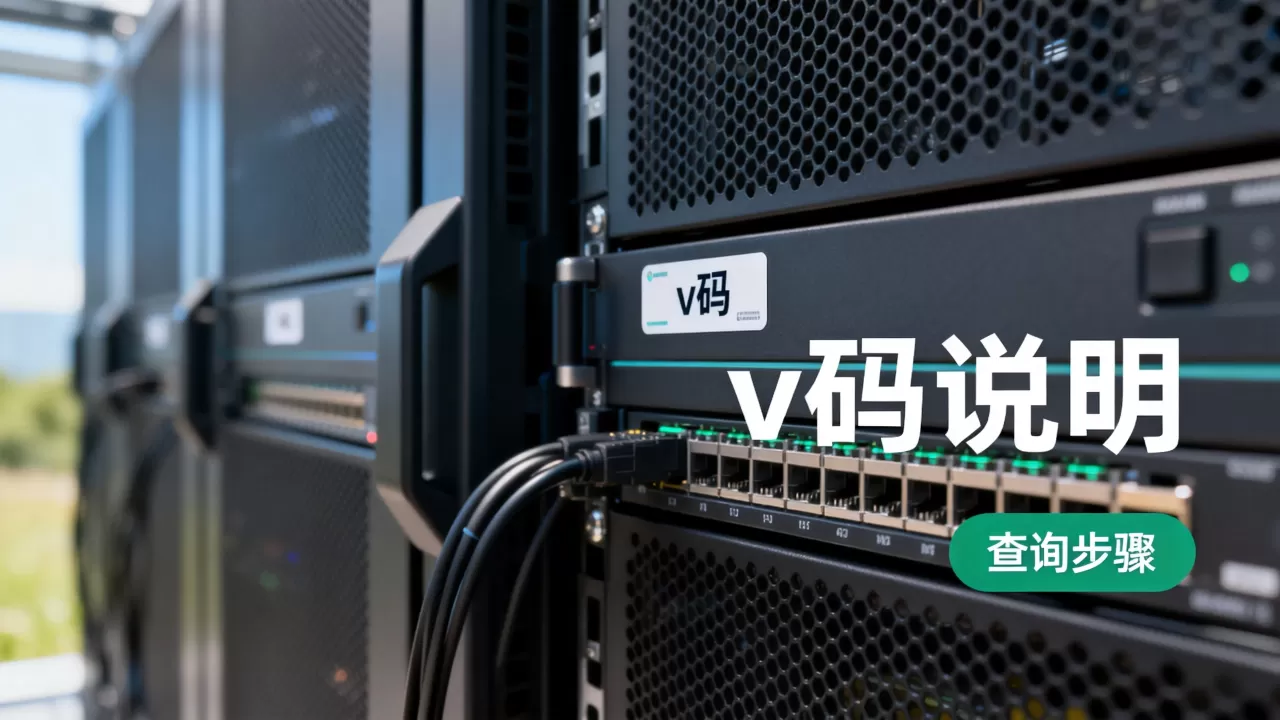 服务器的v码到底是什么,怎么查和有什么用? 服务器的v码到底是什么,怎么查和有什么用?