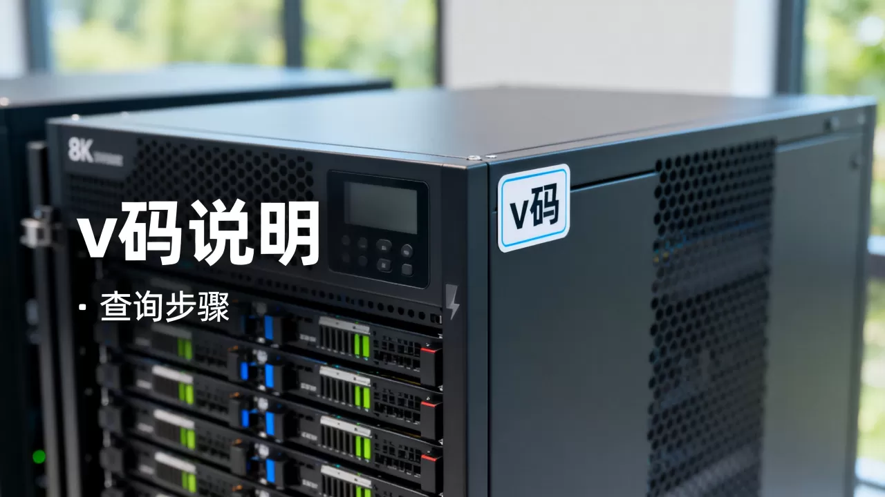 服务器的v码到底是什么,怎么查和有什么用? 服务器的v码到底是什么,怎么查和有什么用?
