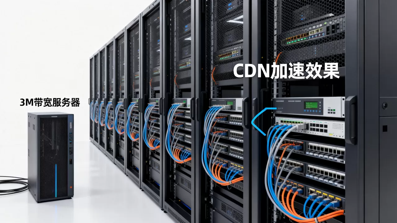 3M带宽服务器可以做CDN吗，加速效果如何？