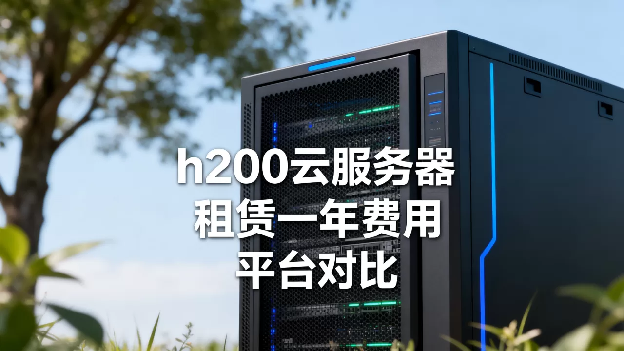 h200云服务器租赁一年多少钱？哪个平台最便宜？