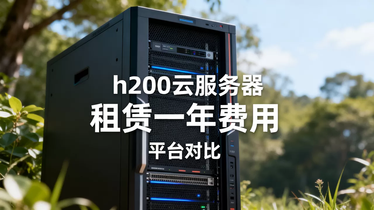h200云服务器租赁一年多少钱？哪个平台最便宜？