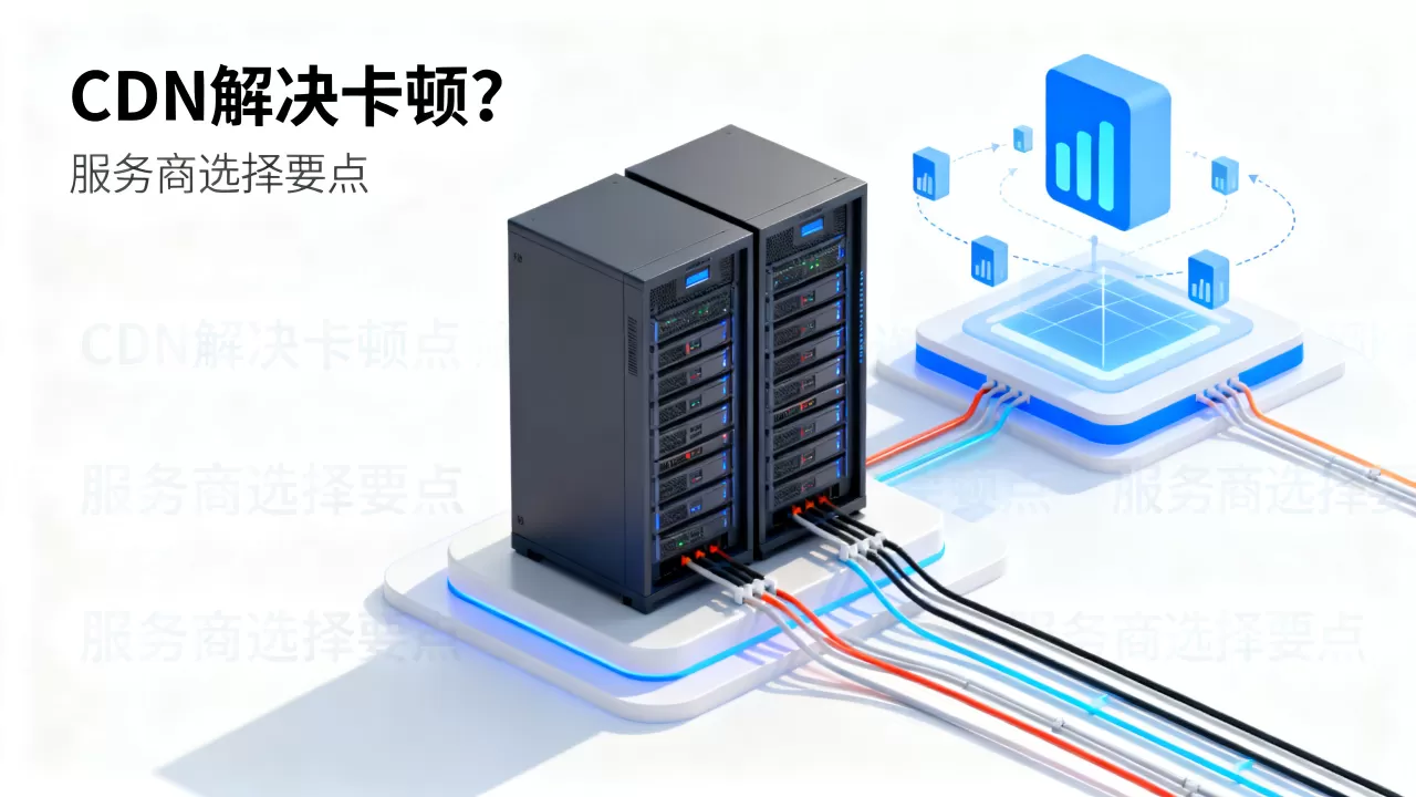 服务器卡做CDN真的能解决卡顿吗，怎么选择服务商？