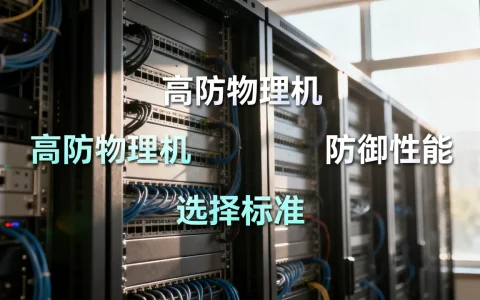 成都高防物理机租用哪家防御好，怎么选才靠谱？