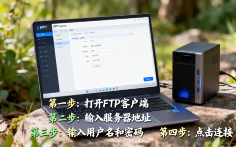 FTP如何打开网站服务器？，操作步骤有哪些？