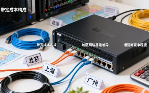 服务器带宽价格为什么有高有低？，不同地区价格差异大吗？