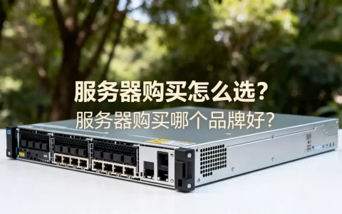 服务器购买怎么选？, 服务器购买哪个品牌好？
