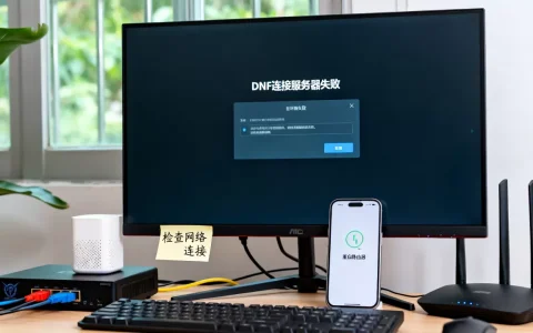 DNF显示一直在连接服务器失败怎么回事，怎么办