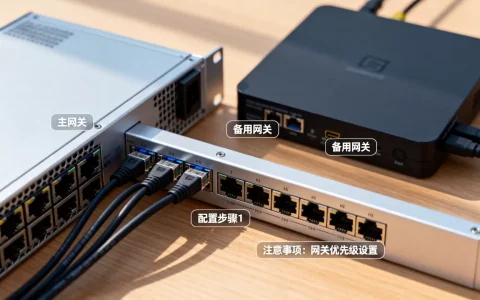 如何正确配置服务器双网关？，有哪些注意事项？