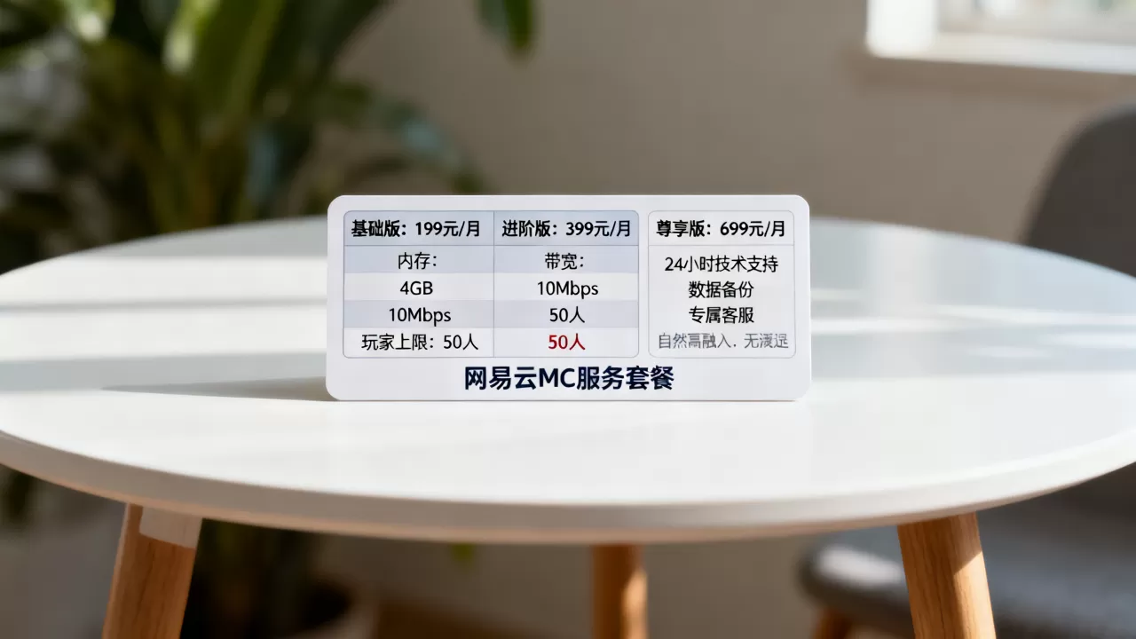 网易云mc服务器一个月多少钱,哪个套餐更划算? 网易云mc服务器一个月多少钱,哪个套餐更划算?