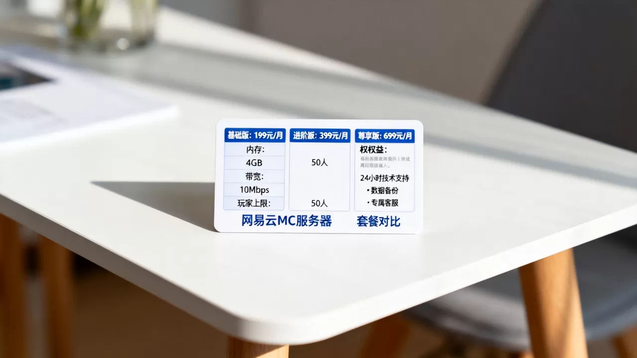 网易云mc服务器一个月多少钱,哪个套餐更划算? 网易云mc服务器一个月多少钱,哪个套餐更划算?