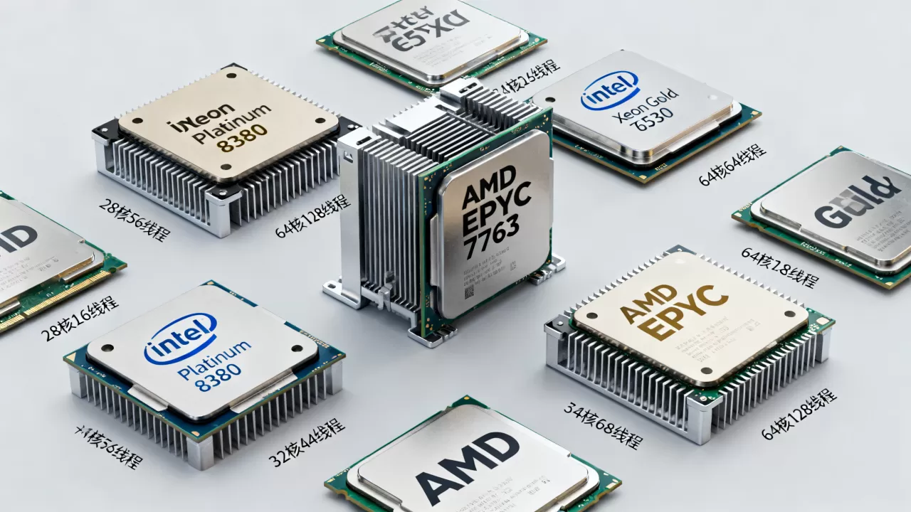 x86服务器CPU有哪些型号，哪个好？