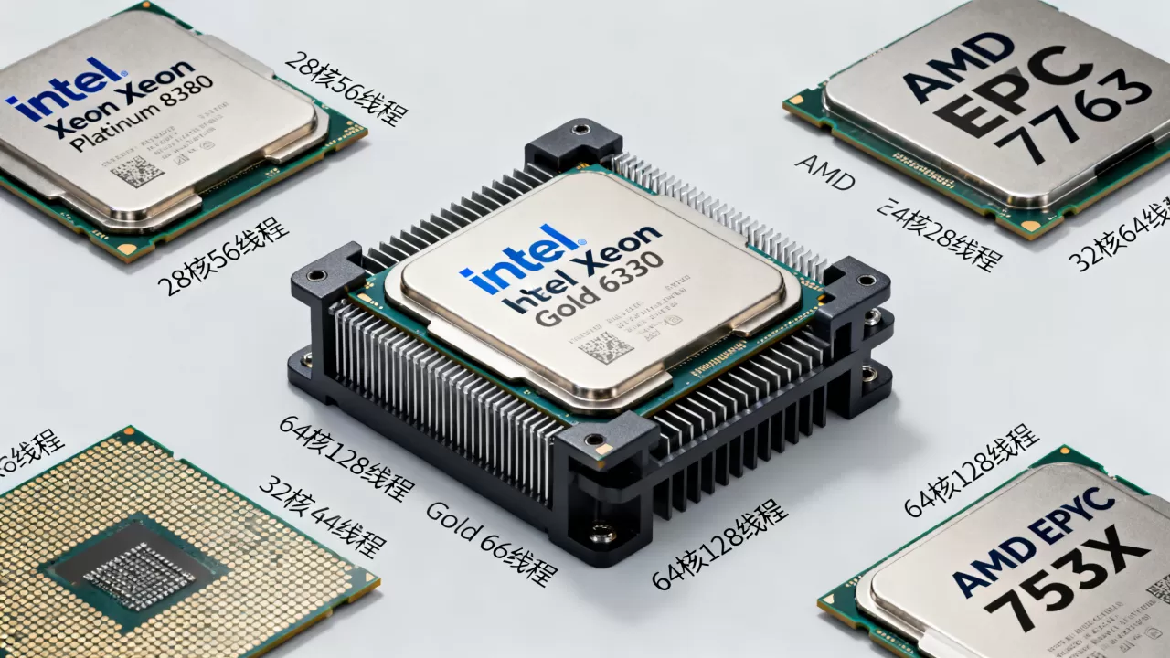 x86服务器CPU有哪些型号，哪个好？
