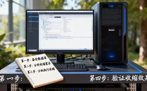 如何分批收缩数据库，数据库收缩的步骤有哪些
