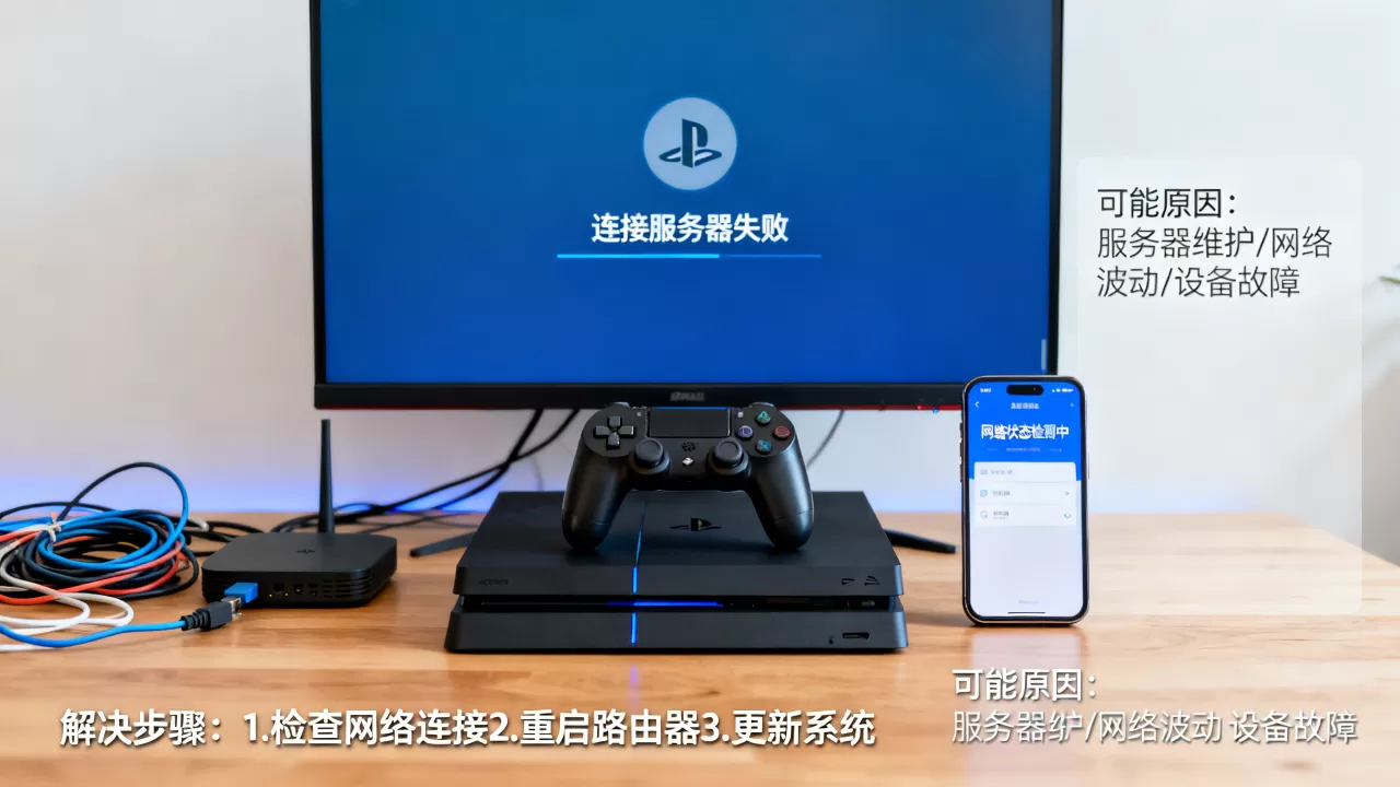 ps42k20连接不上服务器如何解决,原因是什么 ps42k20连接不上服务器如何解决,原因是什么