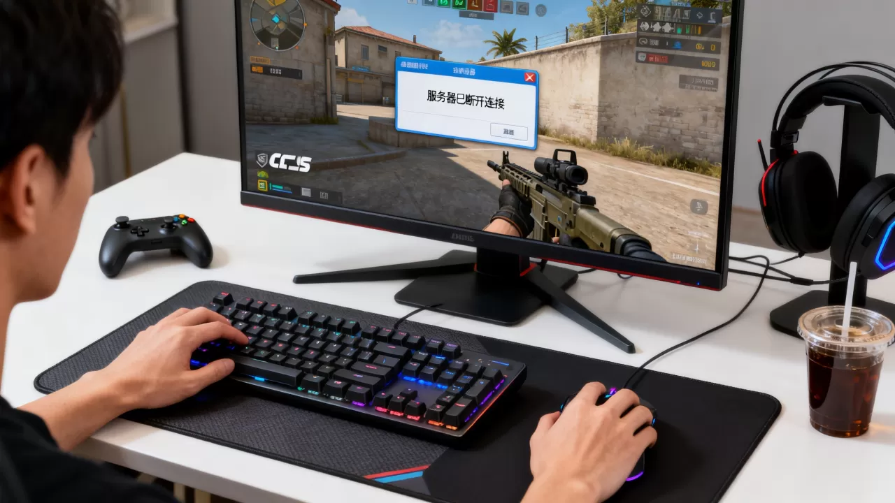 打cs一直被服务器踢出去是怎么回事，怎么办？